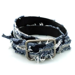 Manufacturer Multi-color optional New design customized Trendy unisex Pin Buckle Fabric Belt for jeans