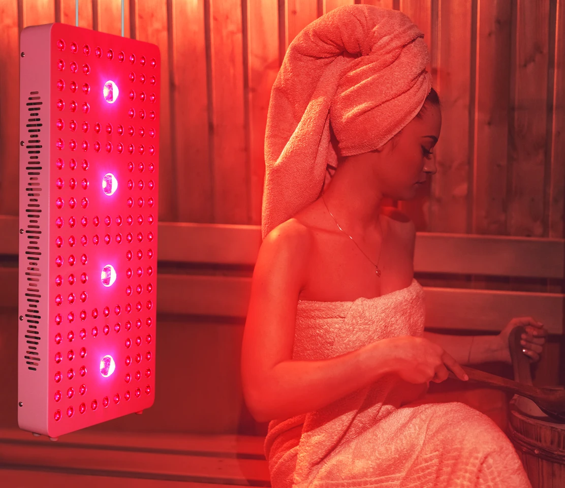 Gerylove ODM OEM COB Red Near Infrared Light Therapy 1320W Red Light device panel pdt led light therapy machine