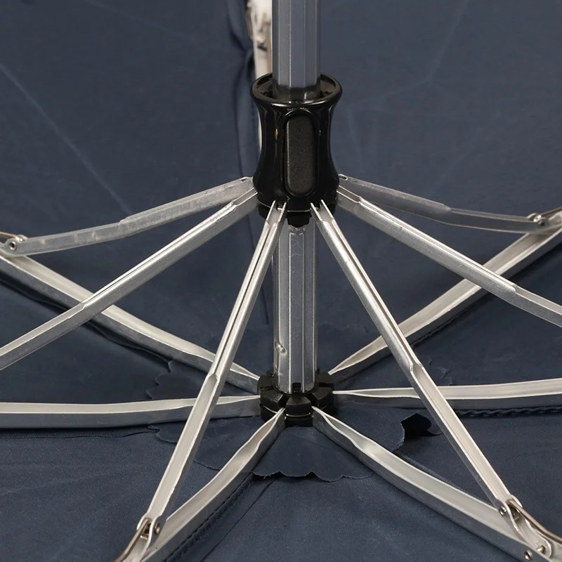 Ok Umbrella Portable Travel Super Waterproof Mini Safety Reflective 3 Folding Umbrella