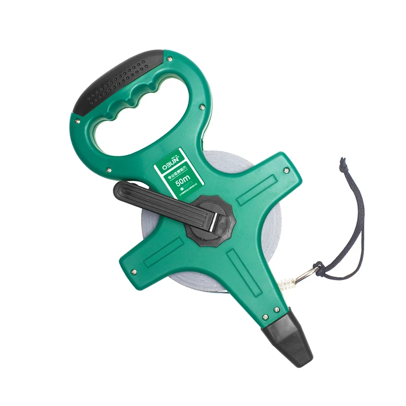 Portable Plastic Frame Ruler 30/50 Meters Waterproof And Wear-Resistant 50 Steel Lacquered Flexible Tape