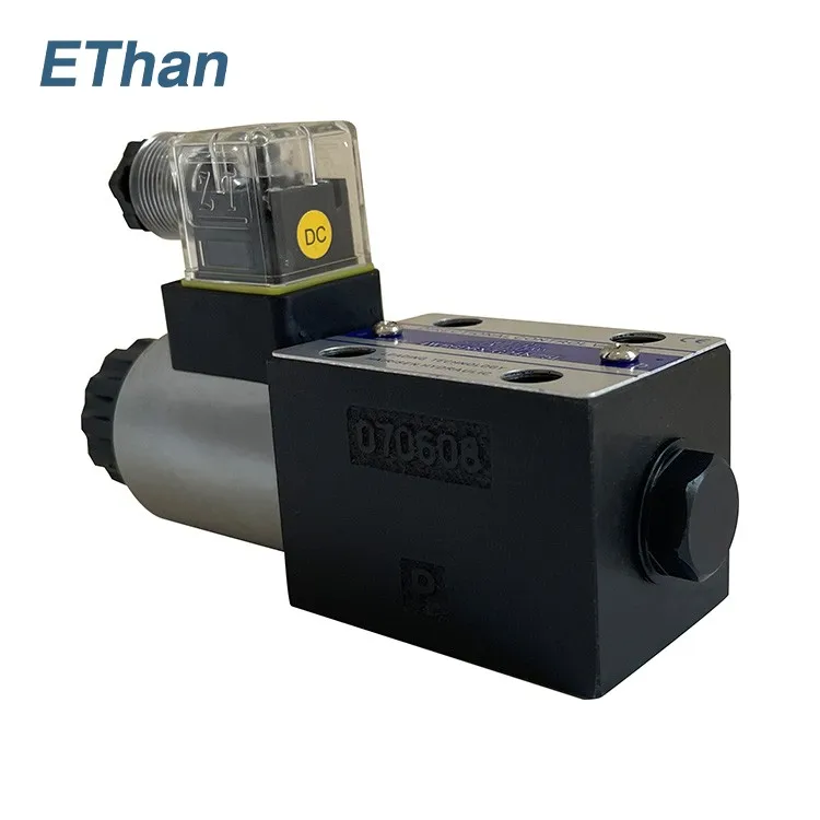 High Pressure Dc Plug-in Connector 4WE6 Rexroth Hydraulic Solenoid Directional Valves
