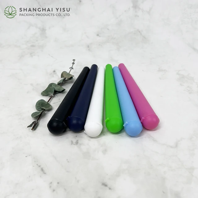 Custom King Size 120mm Plastic Tube For Packaging