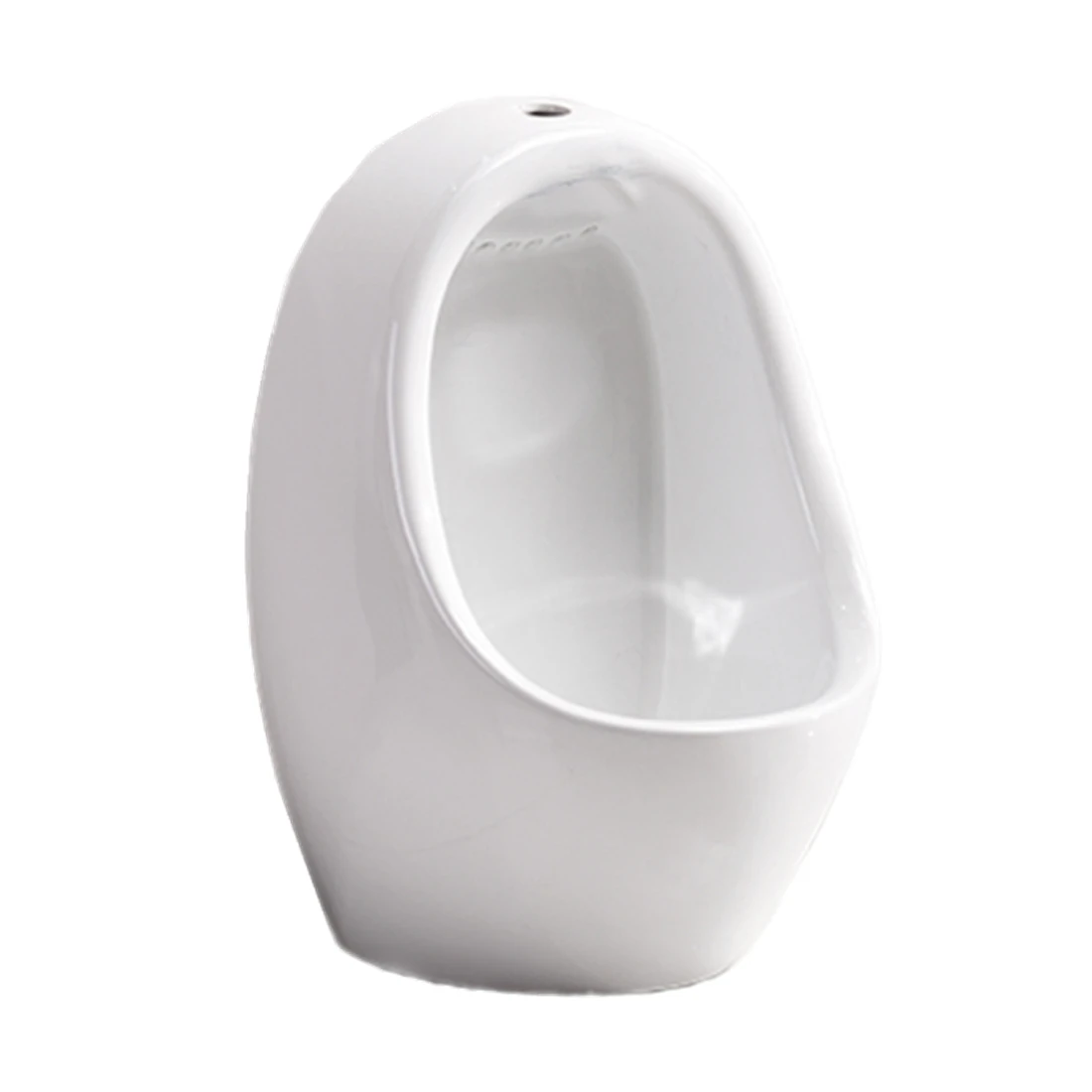Lovely Egg Shaped White Urinal Male Italy Modern Hotel Flat Back Wall Flush Mountrd Urinal Wc For Man
