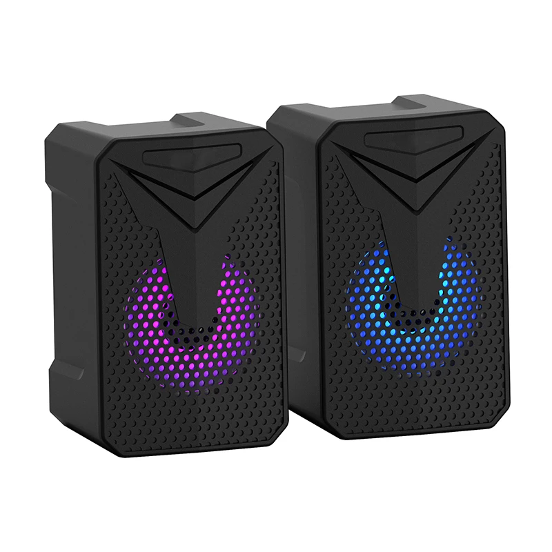 Mini Stereo Bass USB 2.0 Woofer Gaming Laptop PC Speaker with Power Switch Computer Speaker System Powered Equipment for sales