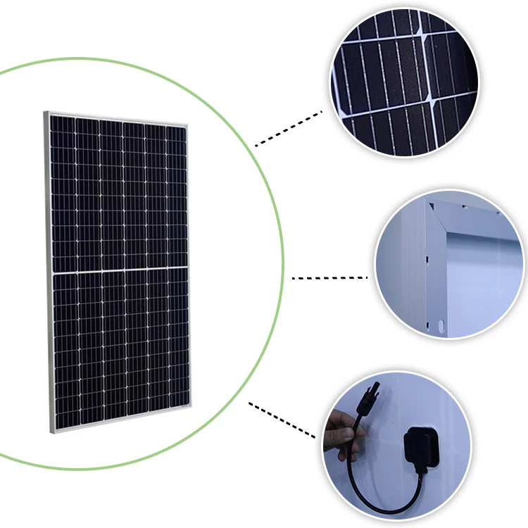  Longi Hi-M04 LR4-72HBD Mono Crystalline Solar Panels High Efficiency Low Lid Bifacial PERC with Half-cut