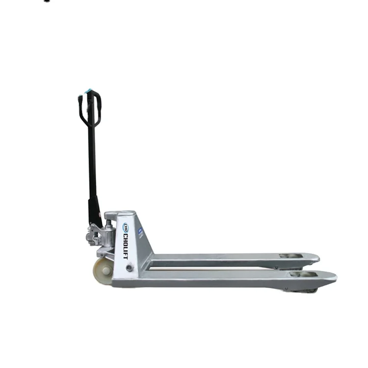 Manual Pallet Jack 2500kg 2.5 ton Hand Hydraulic galvanized Pallet Truck