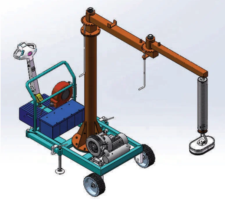 Мобильный вакуумный подъемник