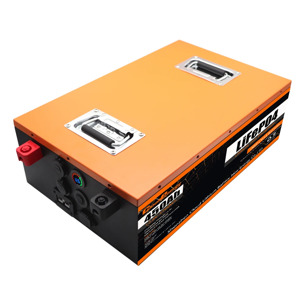 Cloud Energy 12v 450ah lifepo4 battery pack 12 v lithium 12.8v volt rechargeableable deep cycle lfp akku lipo ion 12volt bateria