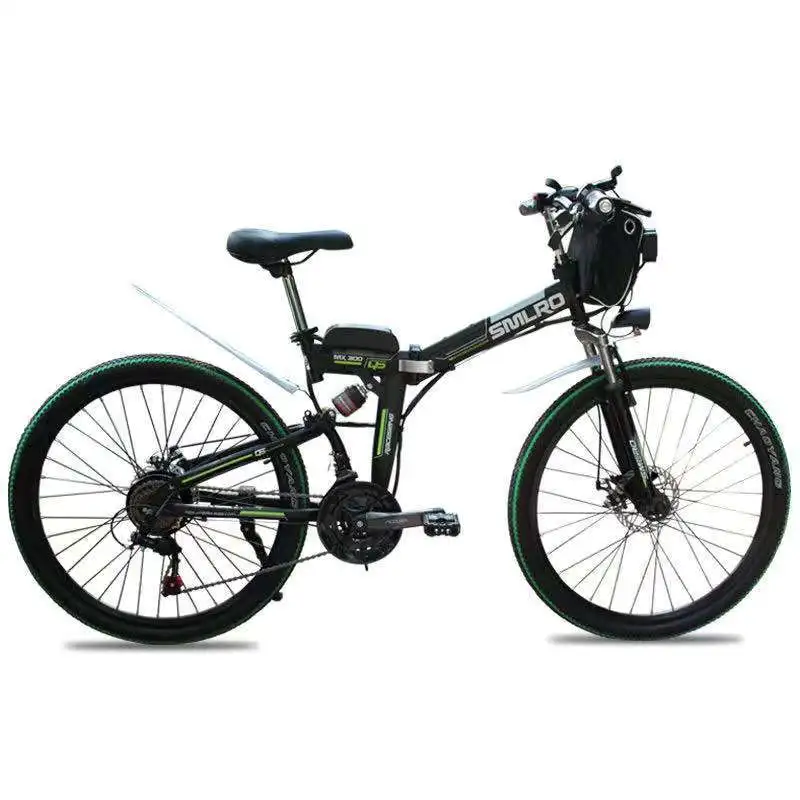 2021 New Most Popular 24 Inch Mountain Folding Electric Road Bike Carbon E Bike Bicicleta Electrica