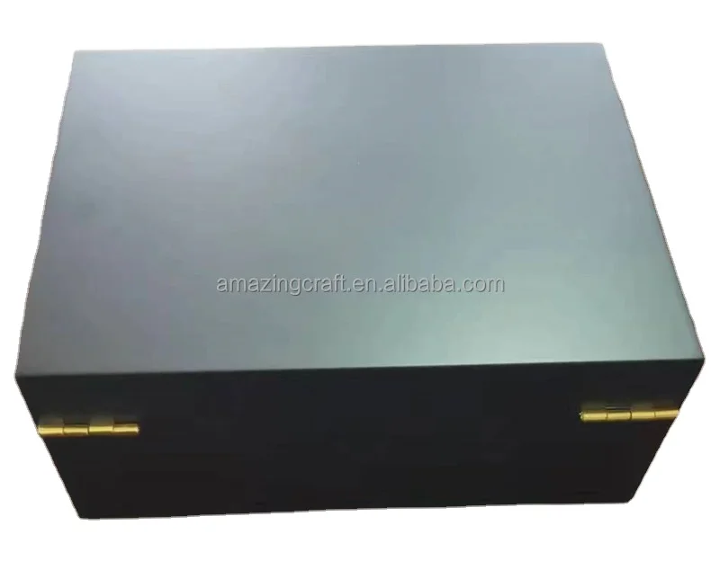 Solid Wood Wedding Cigar Box Custom Humidor Box with Hygrometer Groomsmen Gifts Customized Size Wholesale