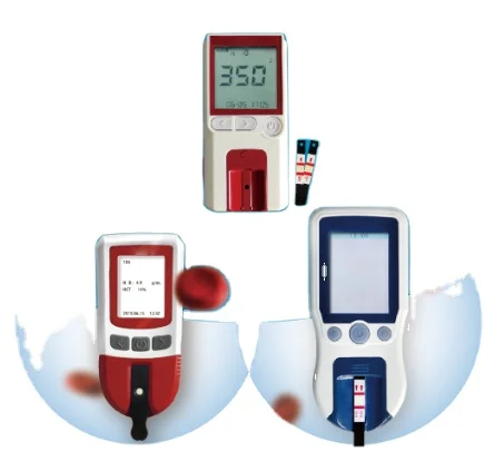 Ограниченная по времени скидка MY-B034A-D анализатор гемоглобина плюс hb полоски 4 в 1 глюкозы мочевой кислоты холестерина