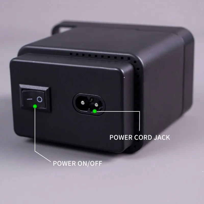 Tattoo Power Supply LED Digital Rotary Tattoo Machine Gun with RCA Tattoo Foot Pedal