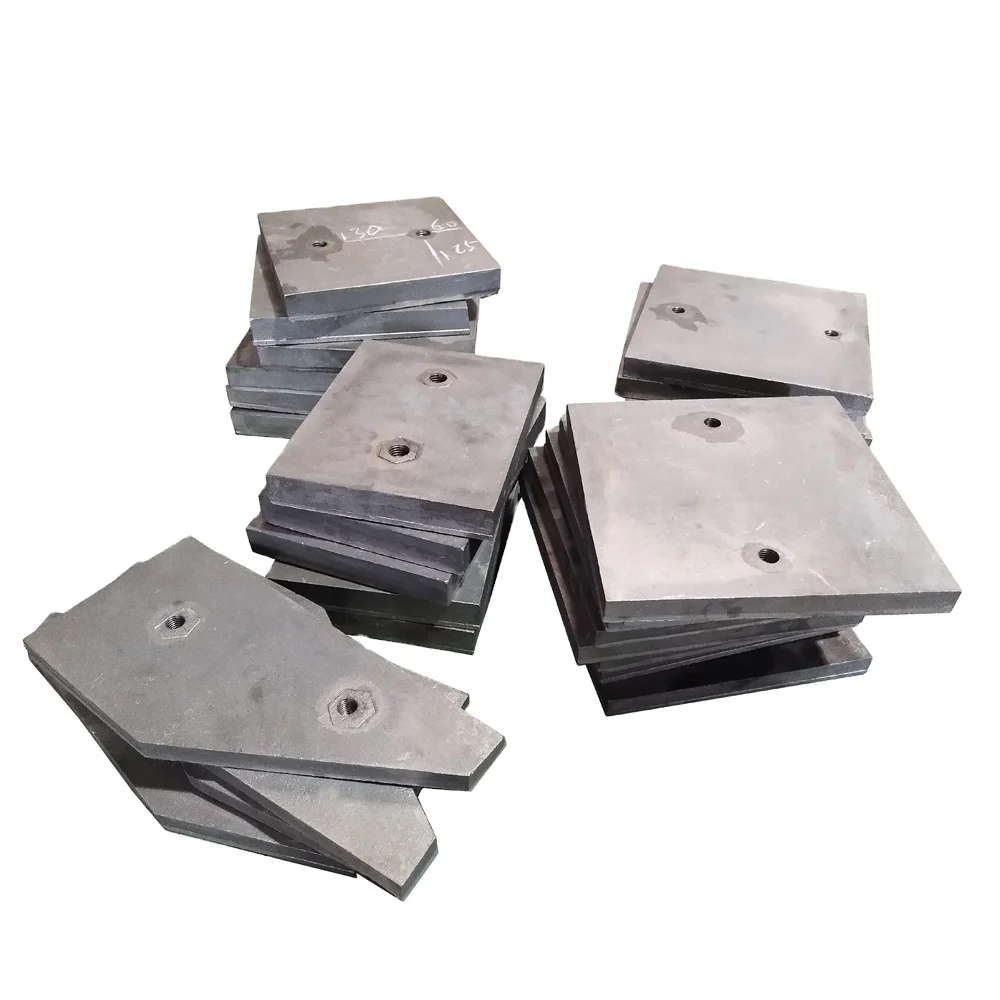 China factory supplying white iron bimetal wear plates 700BHN