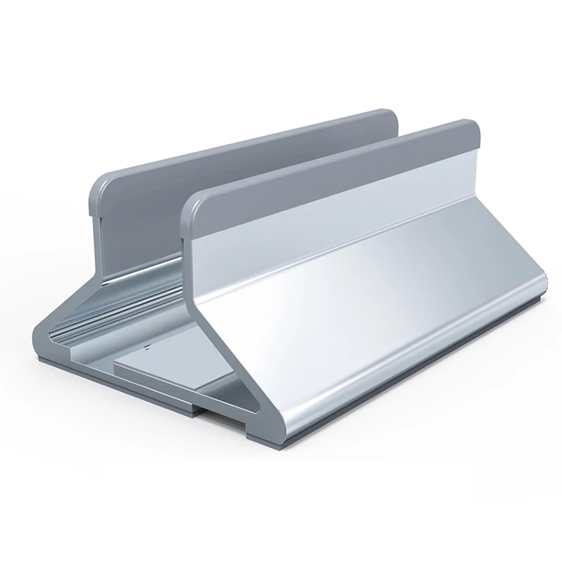 
Base Adjustable Thickness Aluminum Alloy Erected Space Holder Desk Laptop Stand Vertical 