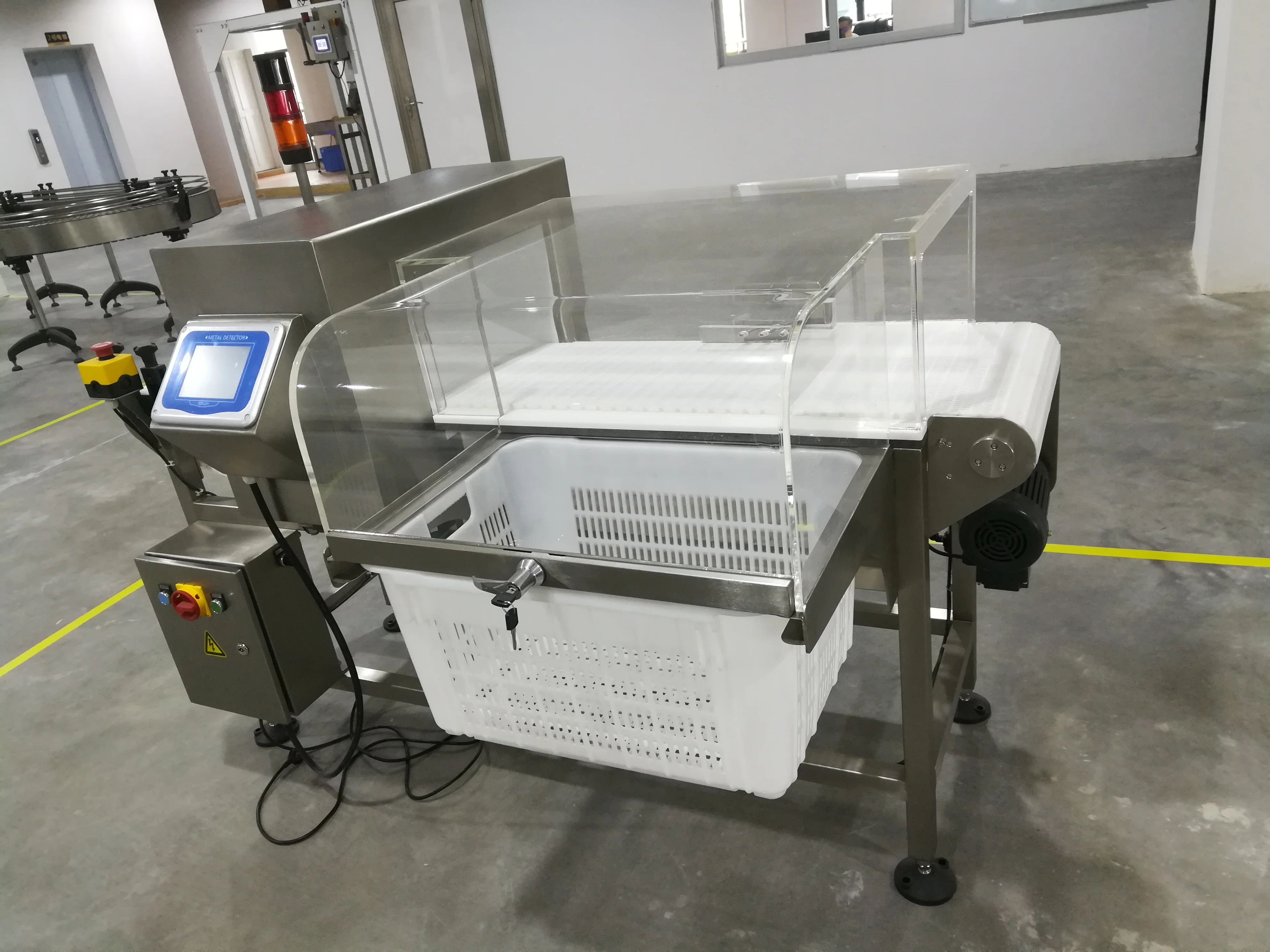 Modular Belt Metal Detector With LCD Screen