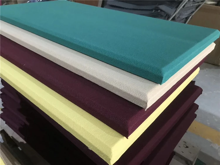 Fabric wrapped acoustic panel cinema wall panel