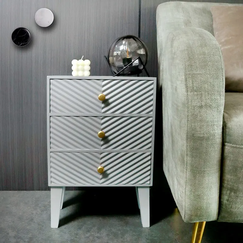 Роскошная мебель для домашнего хранения Ручная роспись современный деревянный шкаф Гостиная Декор