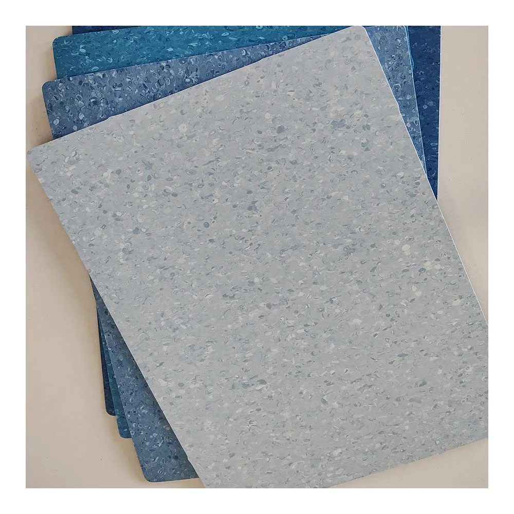 Factory Supply Anti-Static PVC Flooring 2mm Homogeneous Vinyl Roll for Industrial & Hospital Operating Room for Operating Room