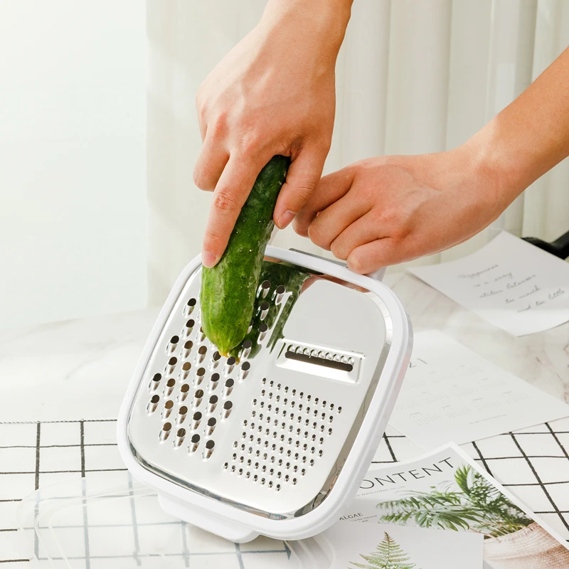 Multifunctional Kitchen Accessories  Cheese Garter Vegetable Grater fruit container fruit and vegetable cutting tool