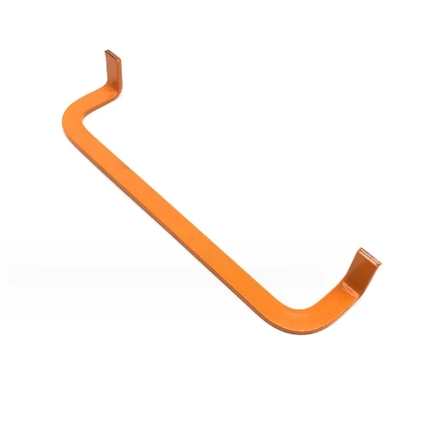 Custom Electric vehicle lithium battery accessories brass bar new energy soft connection bar insulated terminals stamping part