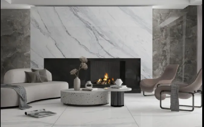 Guangdong China Sintered Stone Large Format 600x600 Cheap Italian White Marble Porcelain Ceramic Tiles for Gym Flooring Glazing