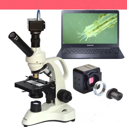 Phenix PH35TV-1600X Portable Monocular TV Head Biological Microscope For Scientific research institute