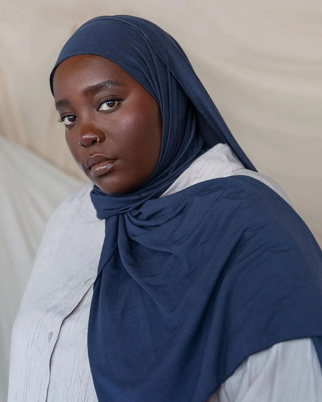 Light weight Prefect Matching bonned underscarf Premium modal Hijab Set breathable Modal Hijab With bonnet Matching Undercap