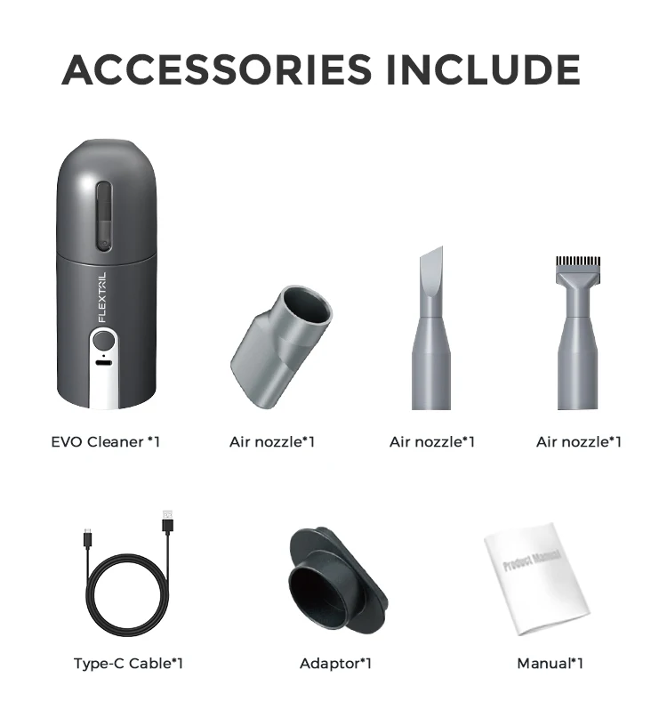 5000Pa Portable Handheld car vacuum cleaner mini vacuum cleaner for car