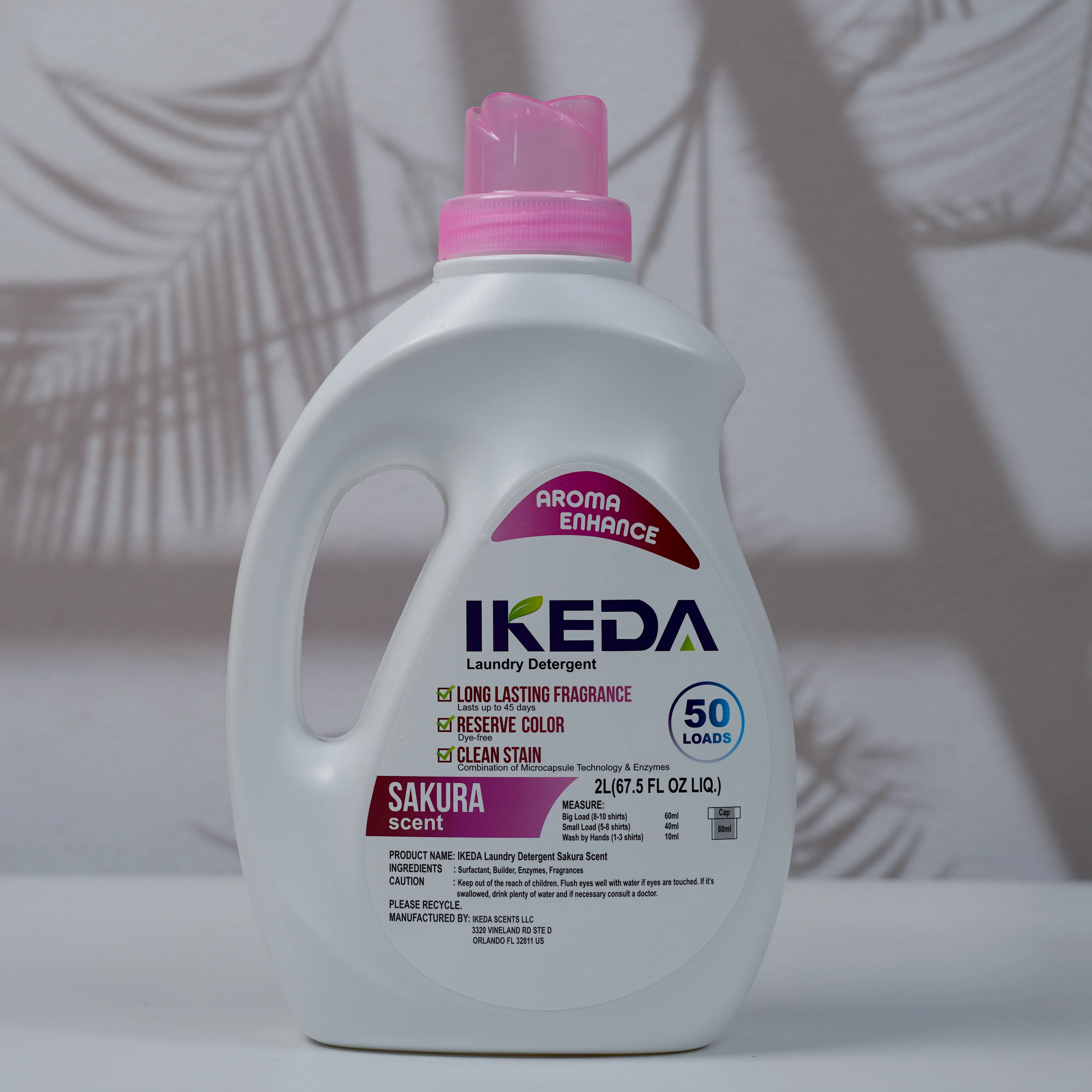 IKEDA OEM/ODM Practical household laundry detergent supplier deep decontamination clean fragrance Manufacturer