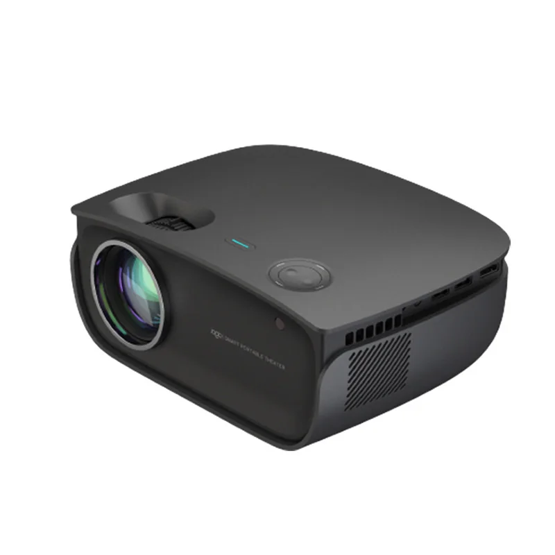 2021 New Version 1080p Supported Tv Hd 3d Mini Projector for Home Cinema Led Logo Projector