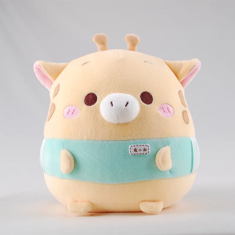 Free Shipping Wholesale Soft Animal Kawaii Deer Rabbit Cat Elephant Piglet Monkey Hippo Giraffe Fox Panda Rabbit Plush Toy