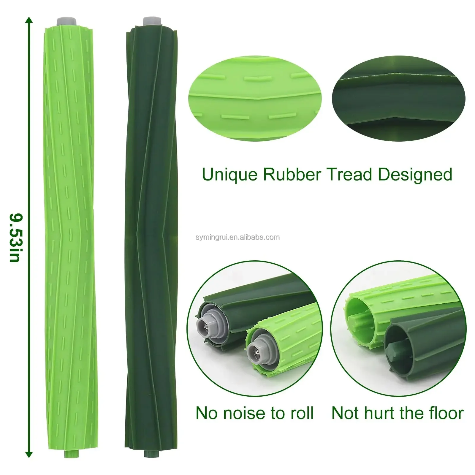 Fit For sweeping irobot parts replacement cleaning accessories roller brush side brush filter dust bag set for irobot roombas s9