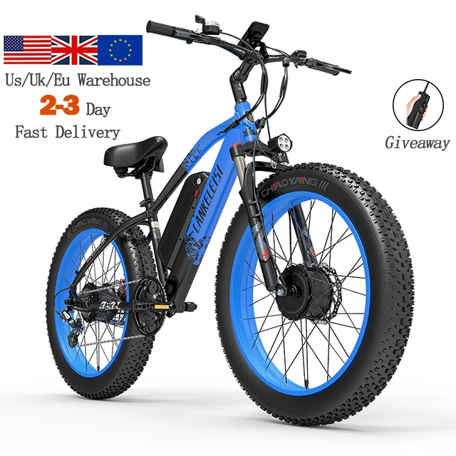 Eu Us Warehouse In Stock Pedal Assist Ebike Electric Bike 48v 20ah E Cycling High Speed 1000w 2000w Fat Tire Electr Bicycle