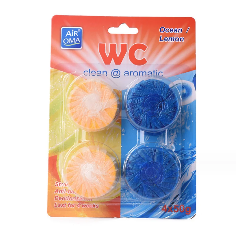 90 days in Tank Toilet Deodorizer Block Solid Toilet Bowl Bio-enzymatic Cleaner and Deodorizer