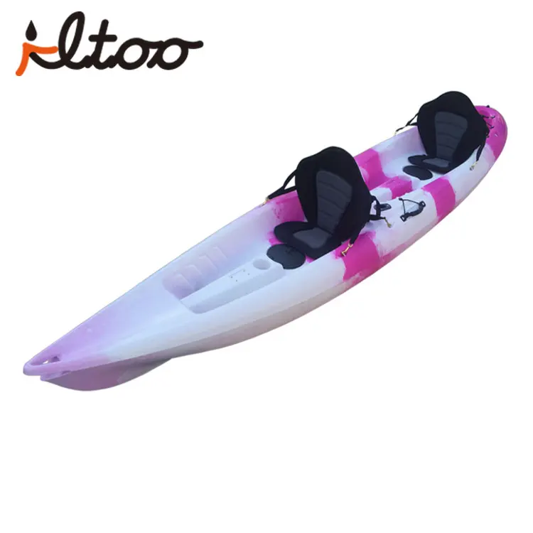 A 3.8m 12.5ft tandem 2+1  Ocean kayak double seat with paddle for sale