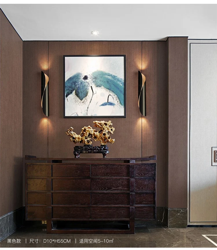 
Contemporary hotel bedside LED wall lights decorative living room indoor modern wall light 