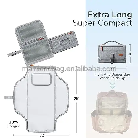 Extra Large Travel Changing Station for Newborns and Toddlers Portable Changing Pad Diaper Clutch Special Purpose Bags & Cases