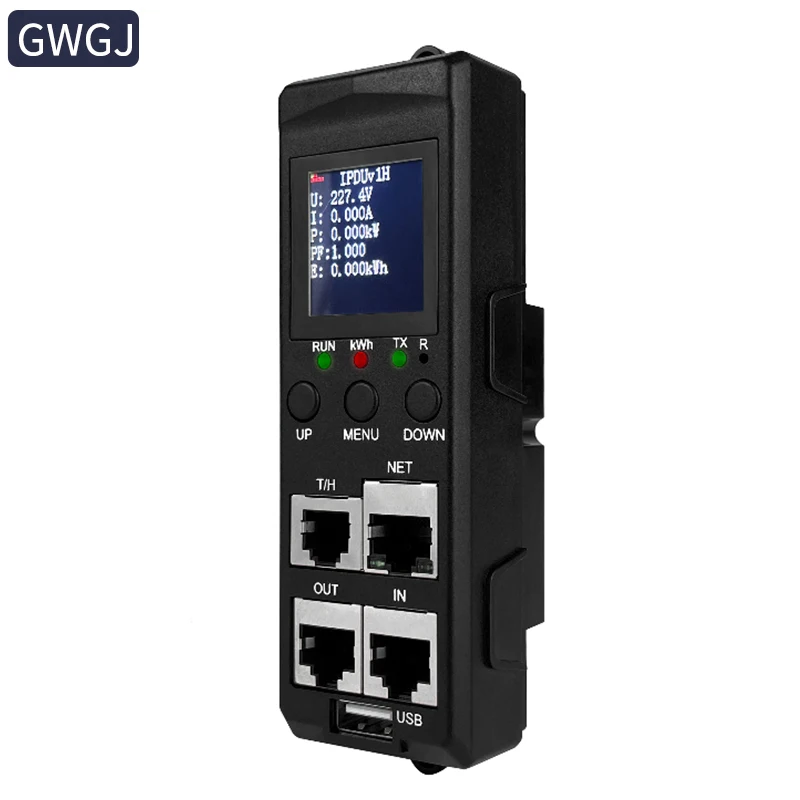 smart PDU meter Ethernet port TCP SNMP 485MODBUS