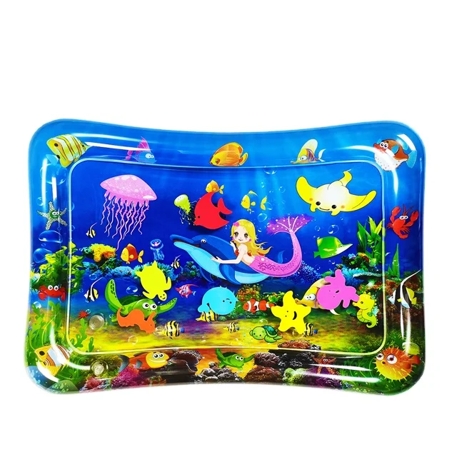 Konig Kids High Quality Inflatable Thick Foldable Floating Water Mat Baby Lie & Crawling Mat