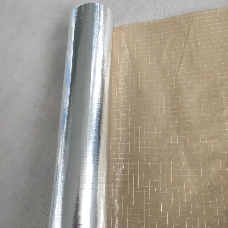 Aluminum foil kraft paper composite heat insulation roof membrane,heat insulation material,waterproof reflective membrane