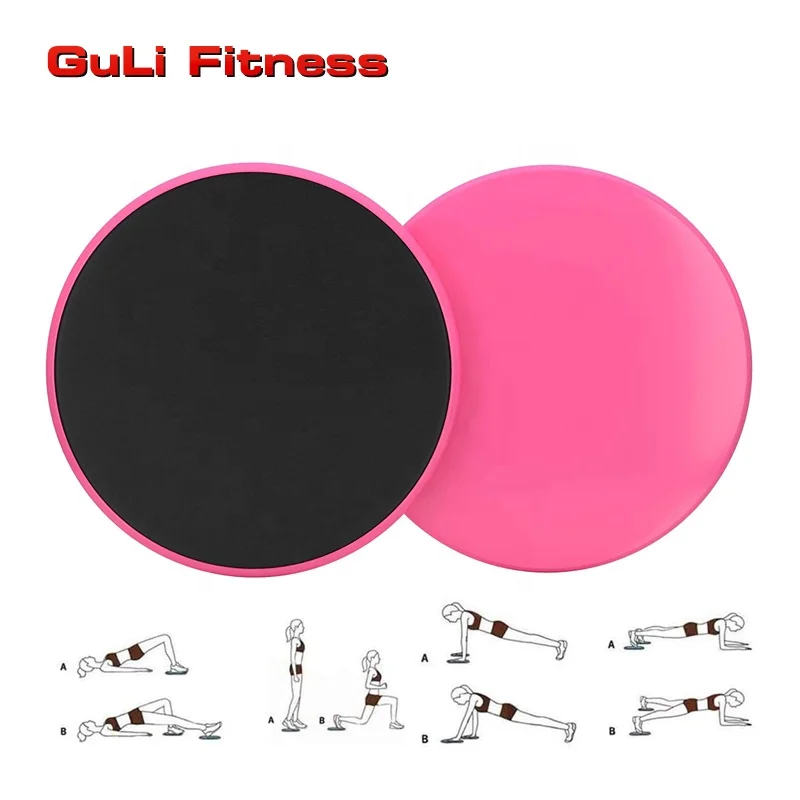 Fitness Round Circular Anti-Slide Core Leg Sliders Gilding Discs Exercise Stability Training Cushion Pad Gliders Workout Disc