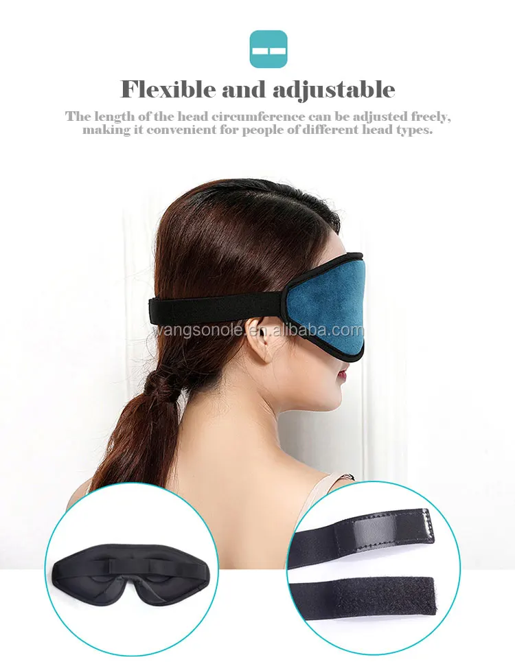 Super Soft And Comfortable Christmas 2024 Gifts 3D Contoured Sleep Mask