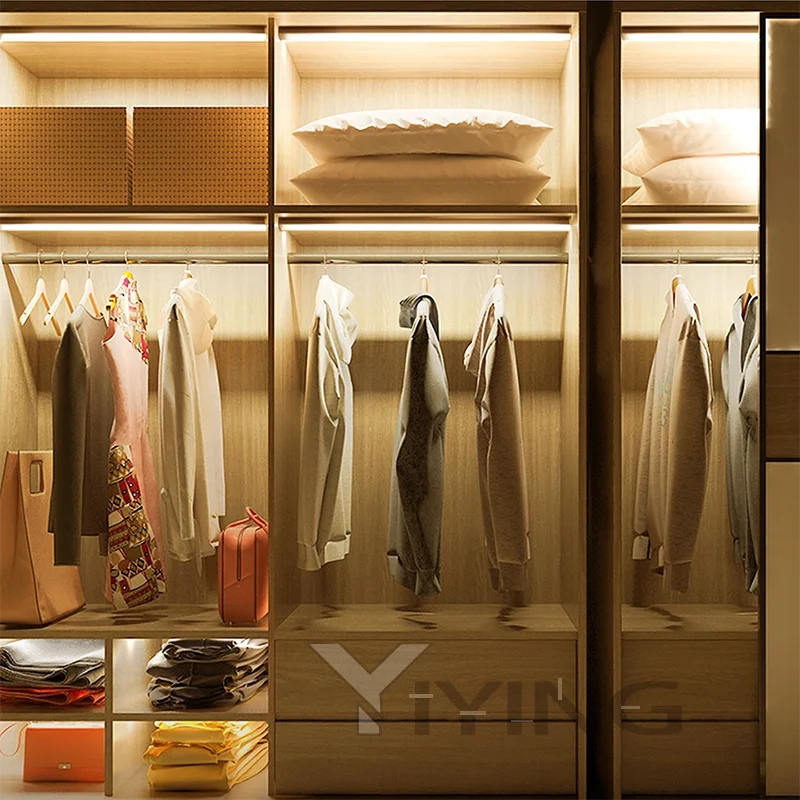 Hand scanning sensor cabinet lamp 12v body sensor LED hard light bar wardrobe smart expert scanning lamp thin night book lamp.