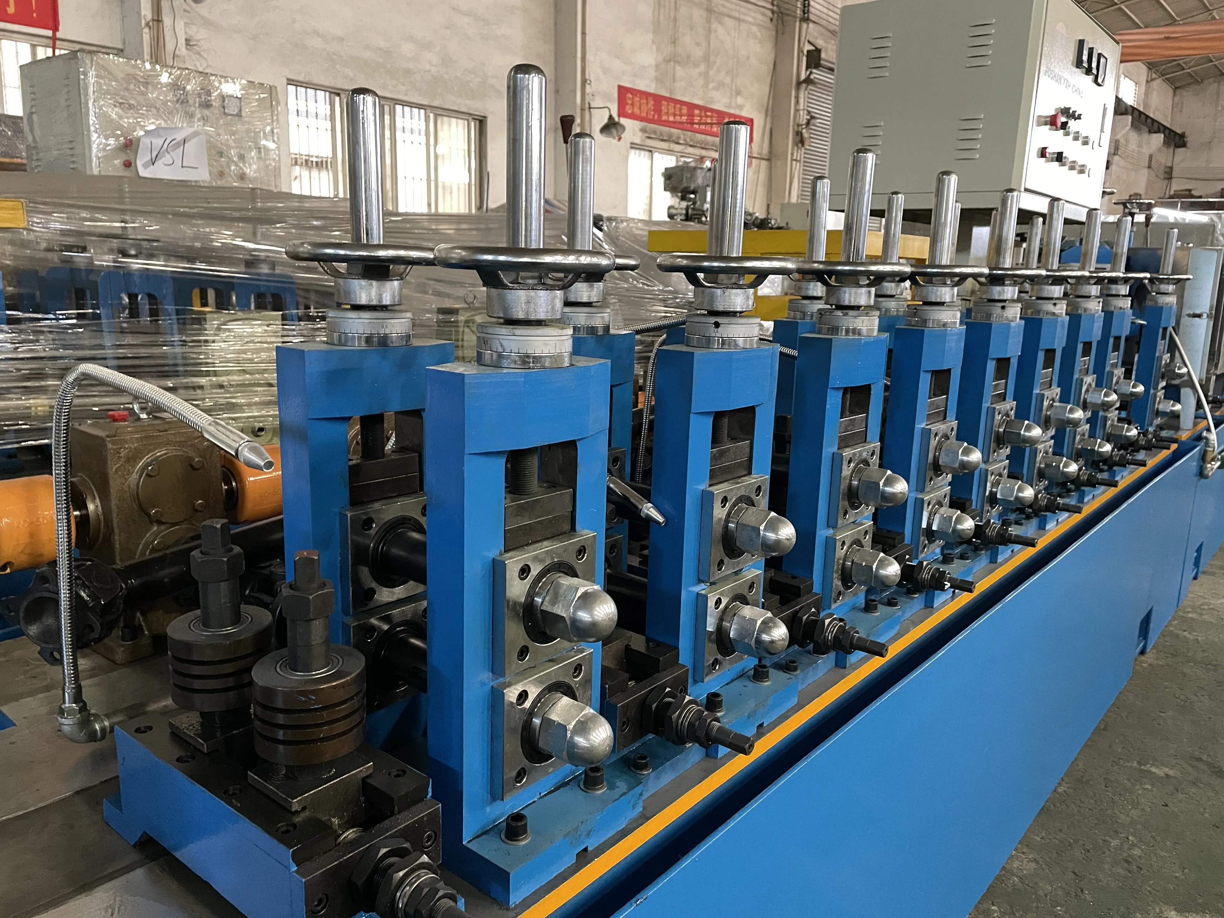 Welded carbon galvanized Steel Pipes Machine