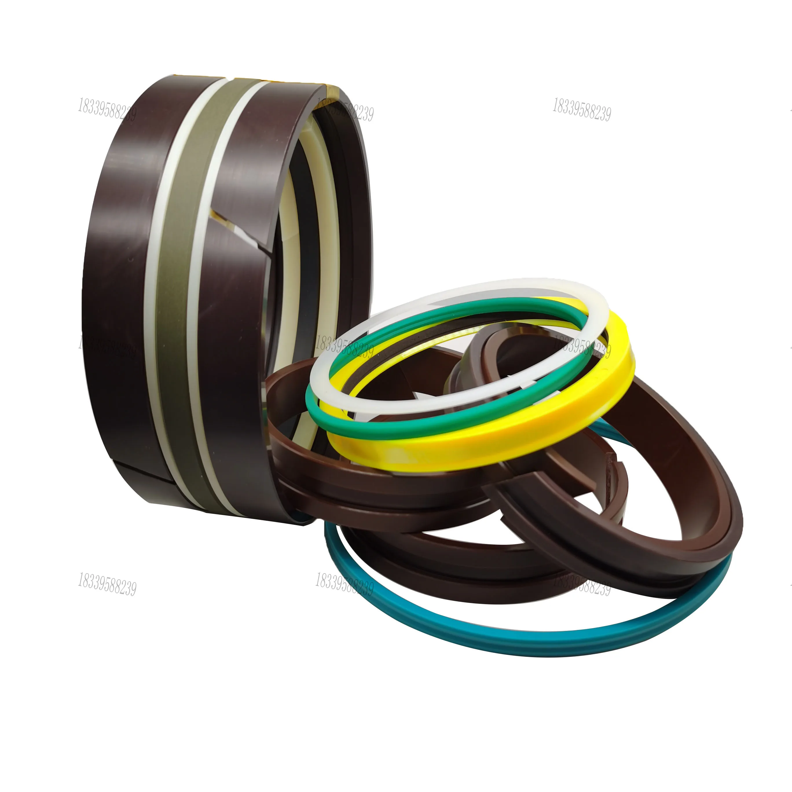 Elephant pump truck arm support leg swing cylinder sealing kit 105/165