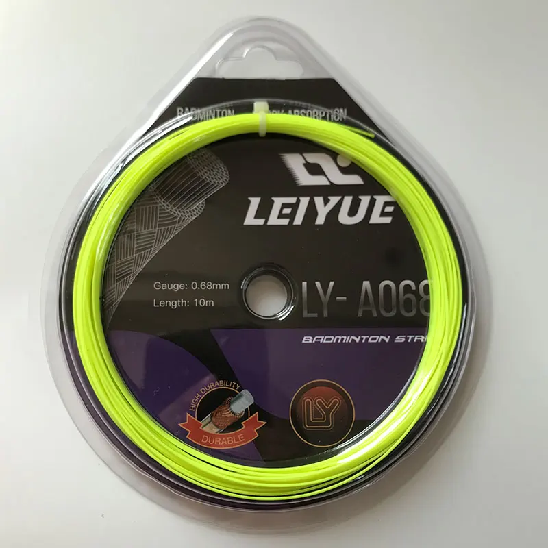 
badminton string 0.68mm high flexibility badminton racket string 