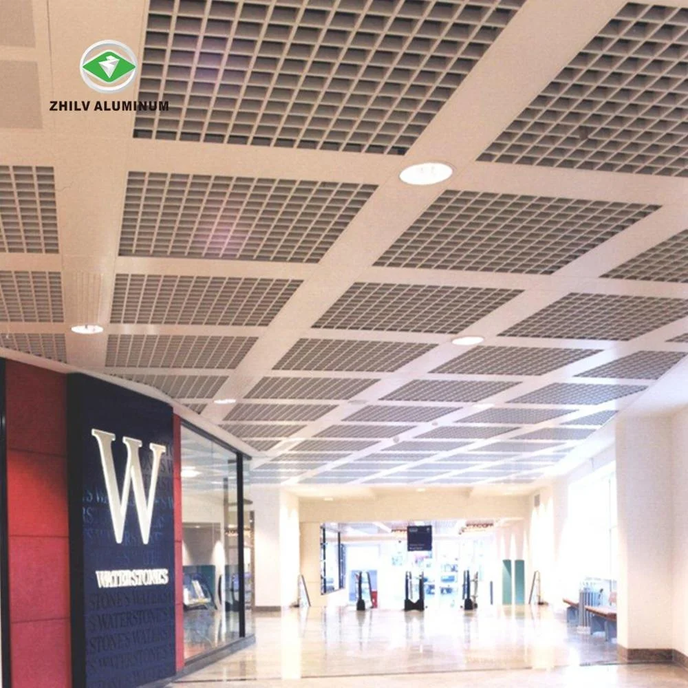 Promotion Price High Quality Open Cell Decorative Drop Ceiling Grid Design for Mall