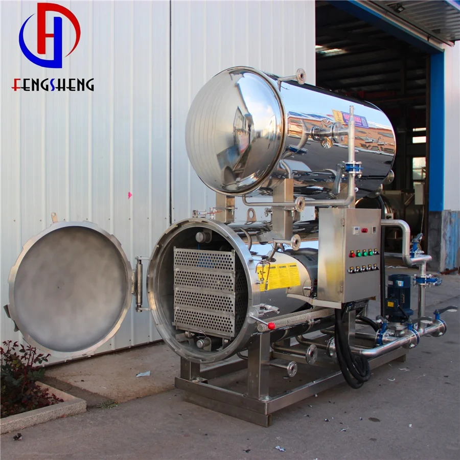 Food autoclave sterilization machine 500l for laboratory