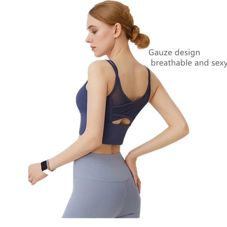 Shanghai 2022 sexy fashion young girl bra model  High quality sport bra sports bra pattern