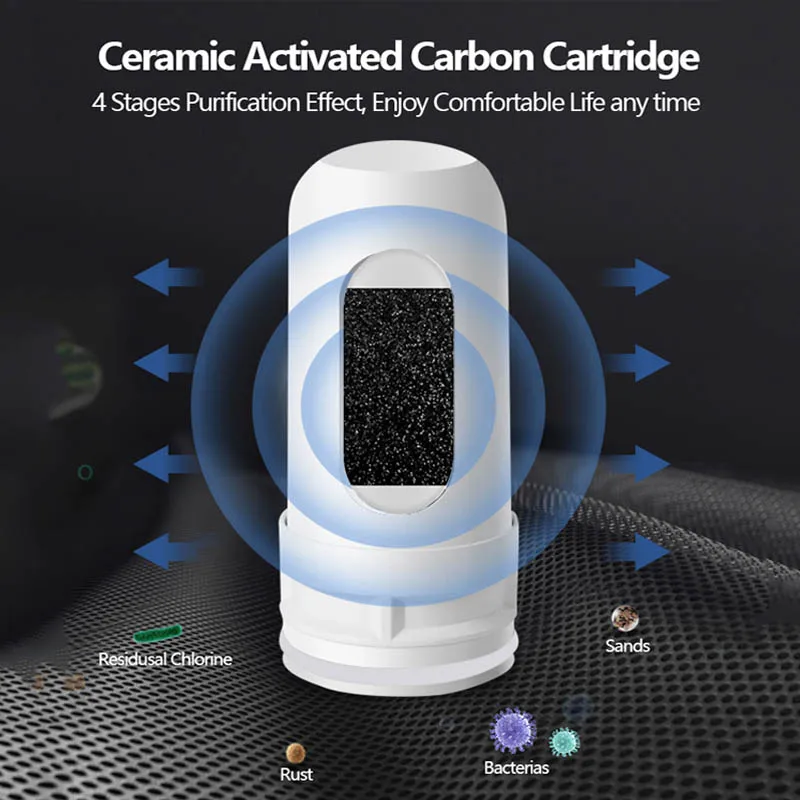 Factory Supply 4 STAGE Filter Water Tap , Faucet Water Purifier for Kitchen,  Bathroom Filtro De Agua